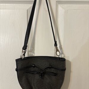 Zara Elegant Black Studded Women's Bag